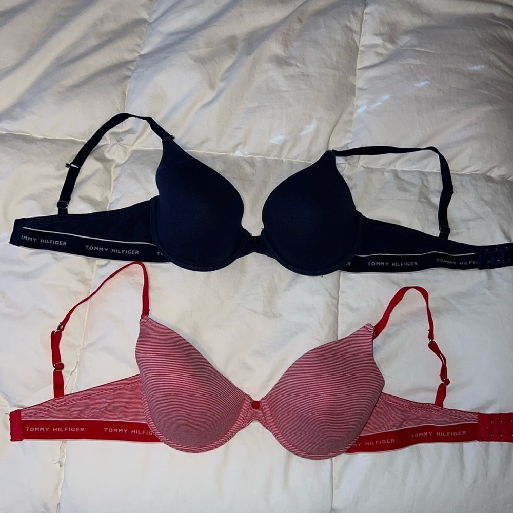 Set of two Tommy Hilfiger classic T-shirt, cotton bras size 34D